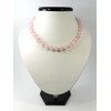 Necklace Rose Quartz 10 mm