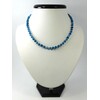 Apatite necklace 8 mm facet