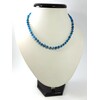 Apatite necklace 8 mm facet