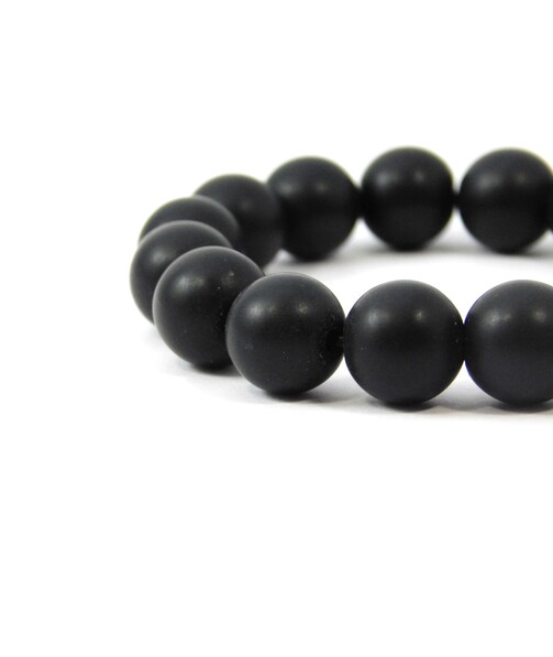 Shungite bracelet 12 mm