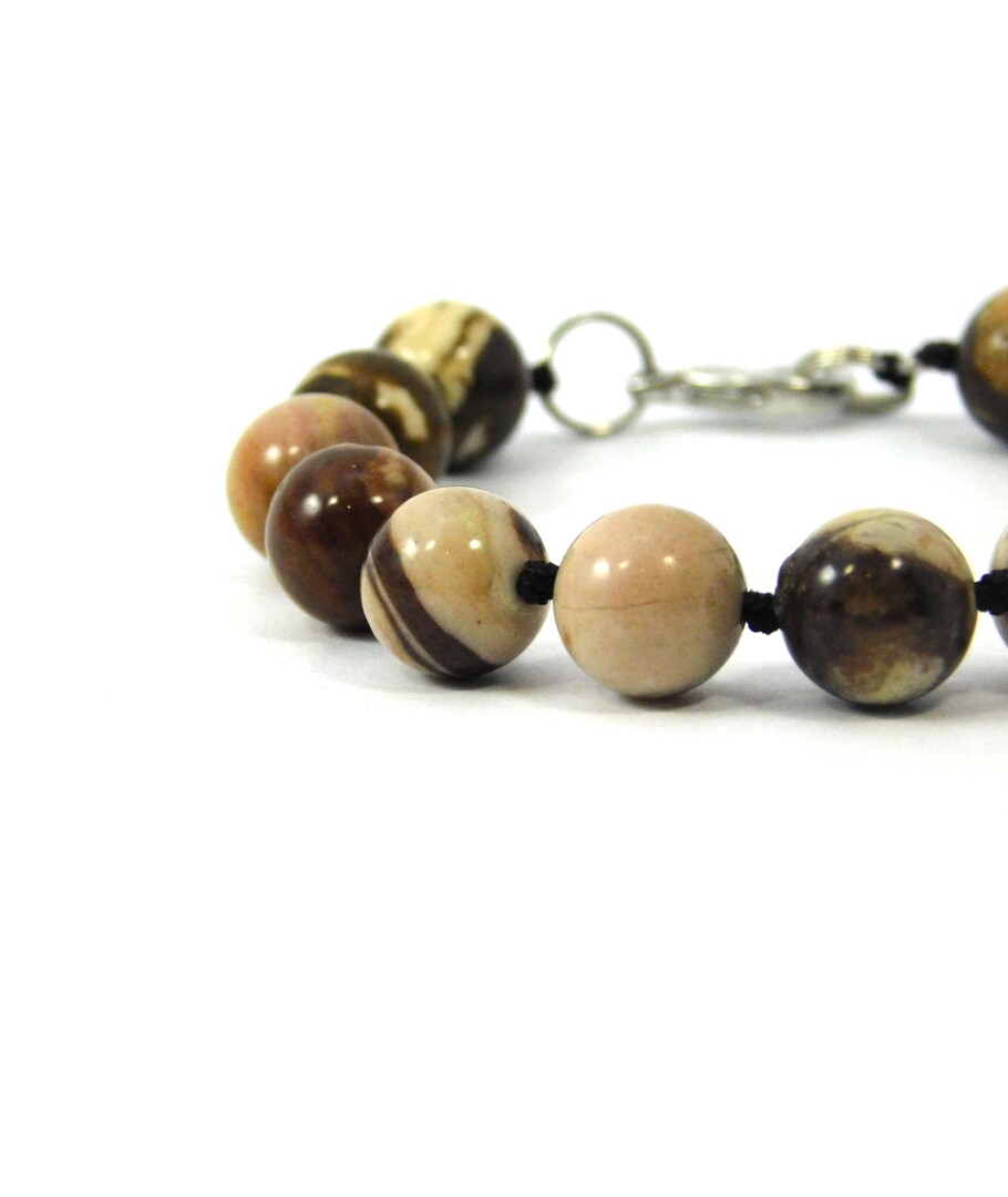 Bracelet Jasper zebra