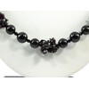 Exclusive necklace &quot;Bordolino 4&quot; Garnet