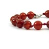 Exclusive carnelian sphere bracelet