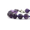 Amethyst sphere bracelet