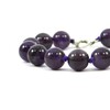 Amethyst sphere bracelet