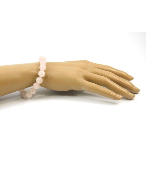 Exclusive rose quartz bracelet