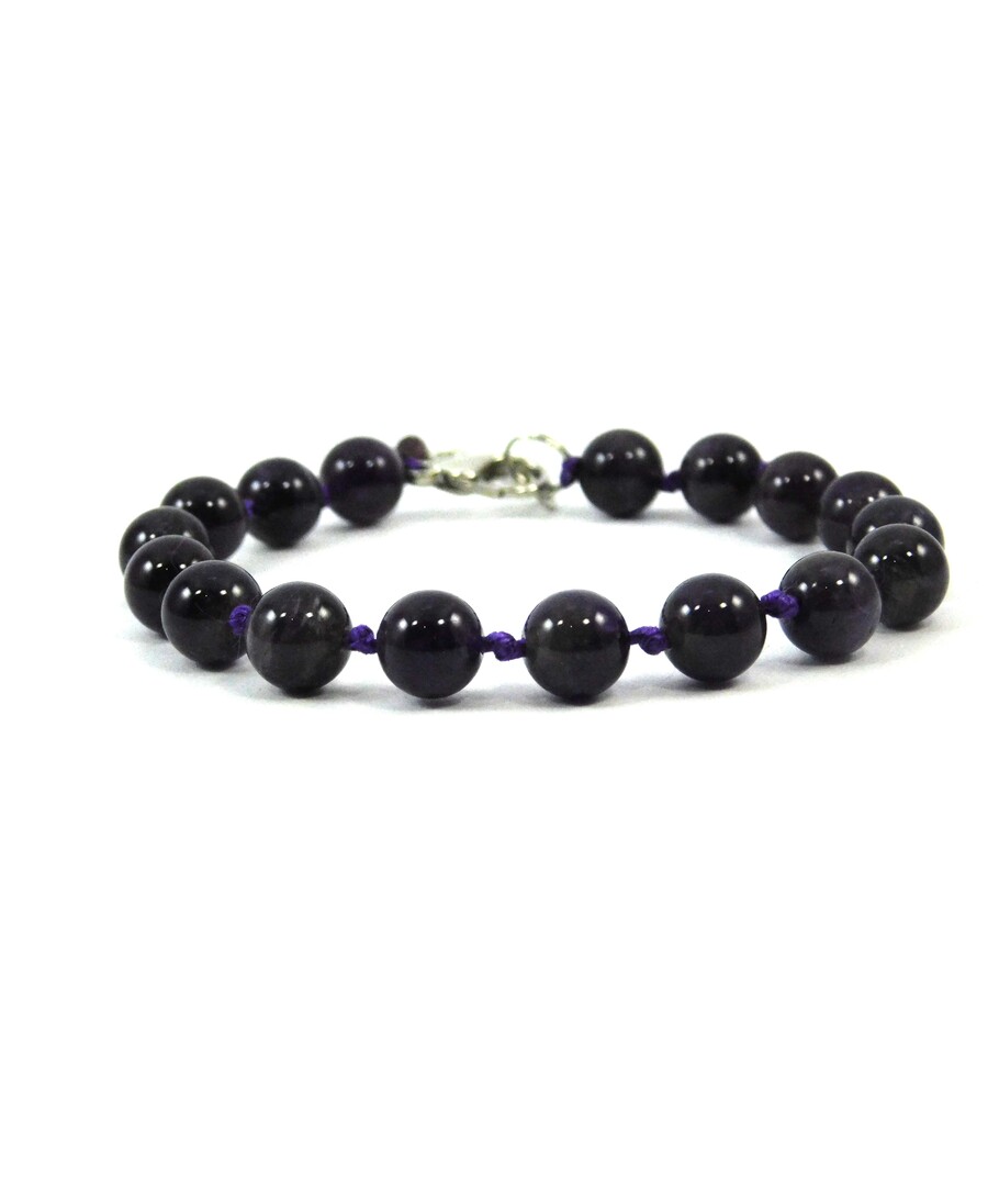 Exclusive bracelet Amethyst sphere