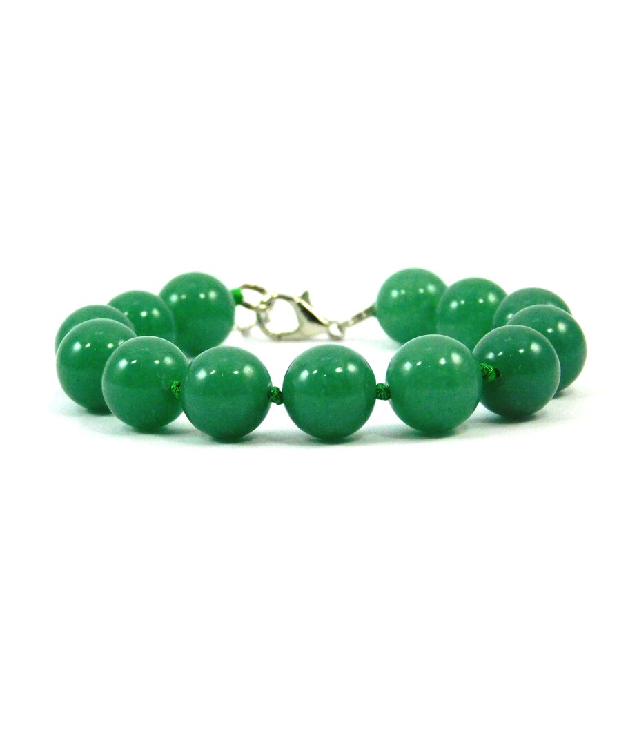 Exclusive chrysoprase bracelet