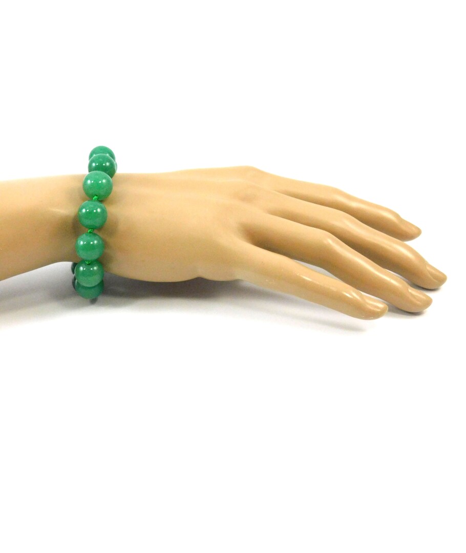 Exclusive chrysoprase bracelet