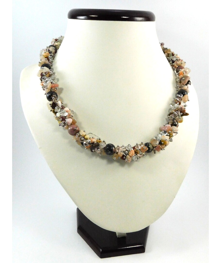 Exclusive Rhodonite necklace