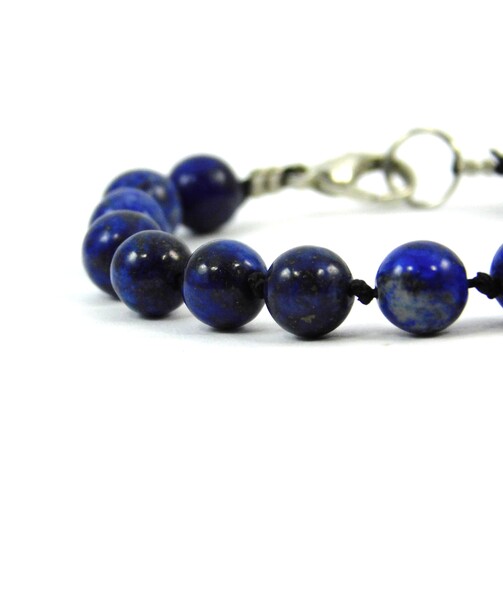 Exclusive lapis lazuli bracelet