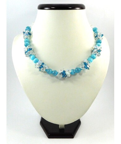 Exclusive necklace "Iceberg" Cat's eye