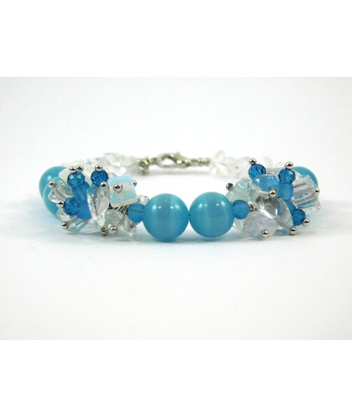 Exclusive bracelet "Iceberg" Cat's eye