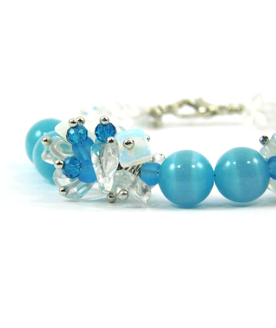 Exclusive bracelet "Iceberg" Cat's eye