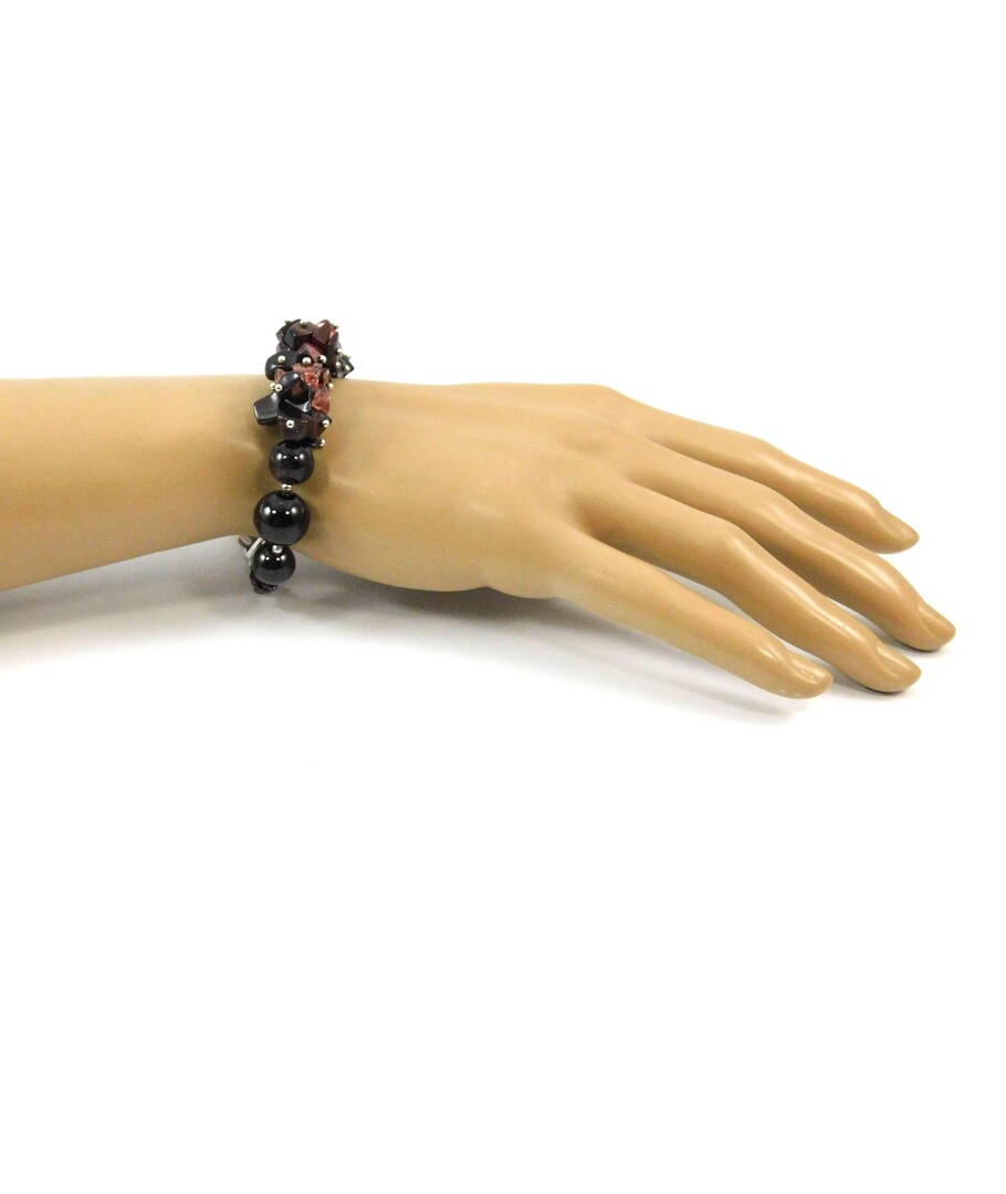 Exclusive bracelet "Port wine", Pomegranate