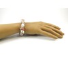 Exclusive bracelet &quot;Summer Collection&quot;, Cat&#039;s eye, Chalcedony