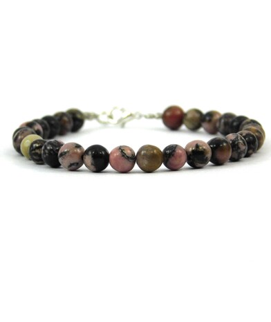 Exclusive Rhodonite bracelet