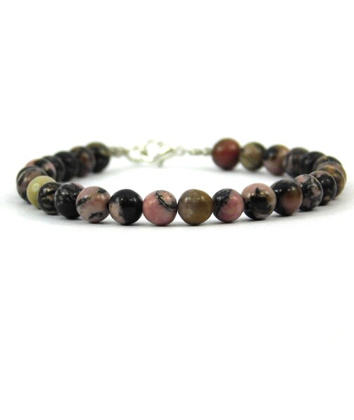 Exclusive Rhodonite bracelet