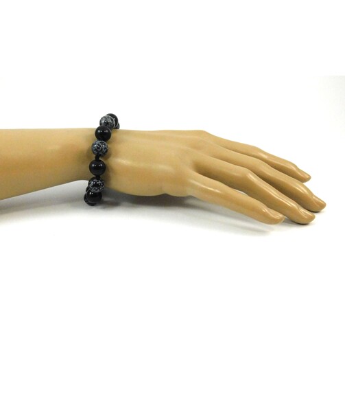 Exclusive Obsidian bracelet