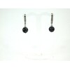 Exclusive obsidian earrings