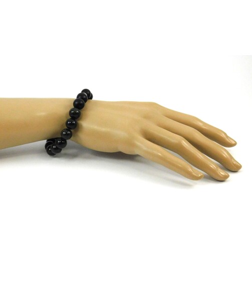 Exclusive bracelet Snake, Shungite