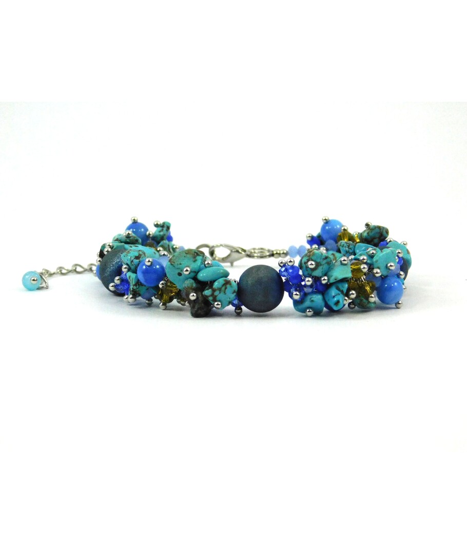 Exclusive Agate bracelet "Constellation"