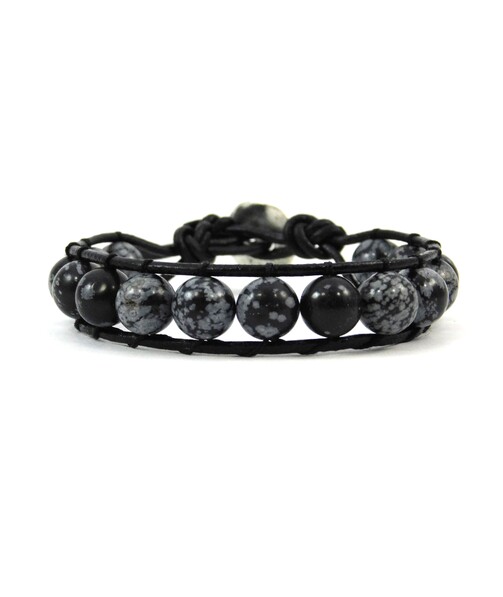 Exclusive bracelet "Chan Lu" Obsidian