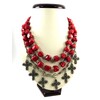 Exclusive necklace &quot;Marquis&quot; Coral