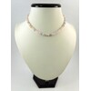 Morganite faceted necklace