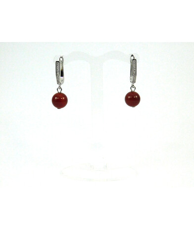 Exclusive carnelian earrings