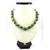 Exclusive necklace &quot;Autumn Day&quot; Jade