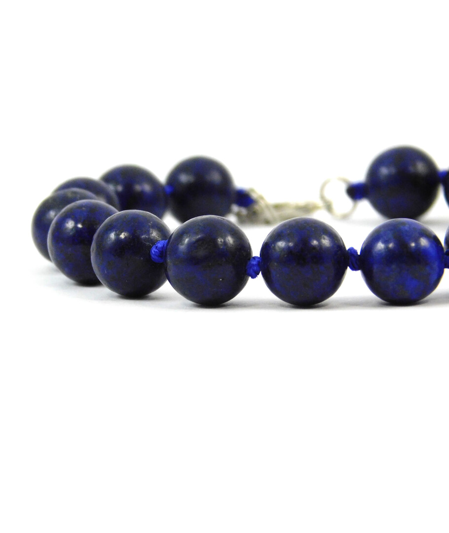 Exclusive lapis lazuli bracelet