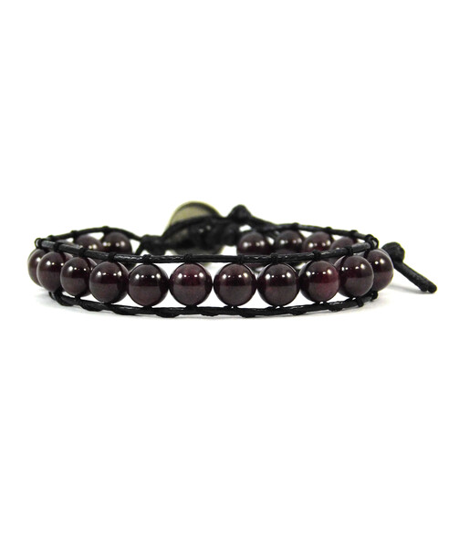 Exclusive bracelet "Chan Lu" Garnet