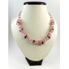 Exclusive necklace &quot;Pink glow&quot; Cat&#039;s eye