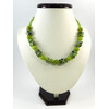 Exclusive necklace &quot;Laminaria&quot; Jadeite