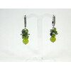 Exclusive earrings &quot;Laminaria&quot; Jadeite