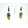 Exclusive earrings &quot;Laminaria&quot; Jadeite