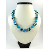 Exclusive necklace &quot;Morning Sky&quot; Cat&#039;s eye (&quot;Colors&quot; Collection)