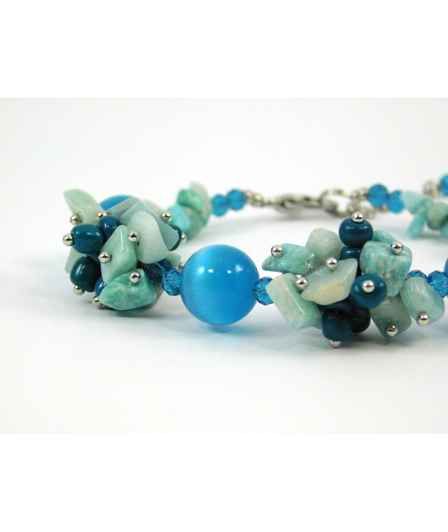 Exclusive bracelet "Morning Sky" Cat's eye