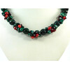 Exclusive necklace &quot;Magic Viburnum&quot; Agate (&quot;Colors&quot; Collection)