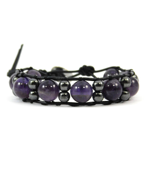 Exclusive bracelet "Chan Lu" Amethyst