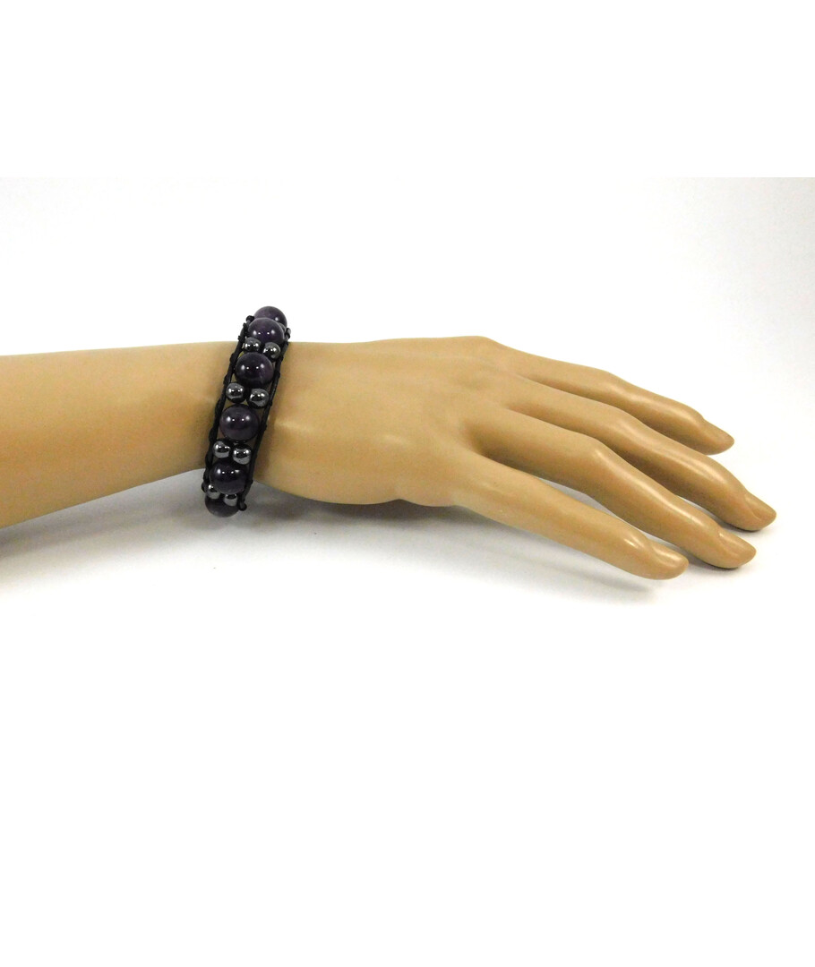 Exclusive bracelet "Chan Lu" Amethyst