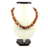 Exclusive necklace &quot;Carnelian Crumb&quot; (&quot;Colors&quot; Collection)