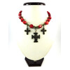 Exclusive necklace &quot;Inheritance&quot; Coral