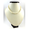 Necklace White pearls 7mm 45cm