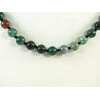 Green jasper necklace