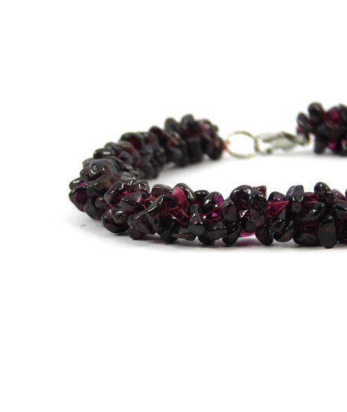 Pomegranate crumb bracelet