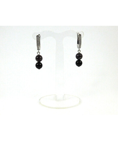 Exclusive tourmaline earrings 															