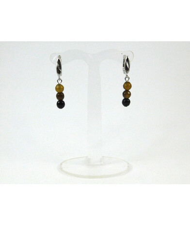 Exclusive Agate facet earrings