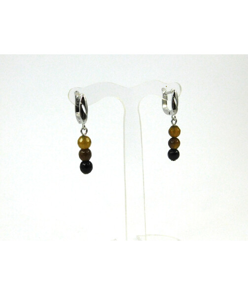 Exclusive Agate facet earrings